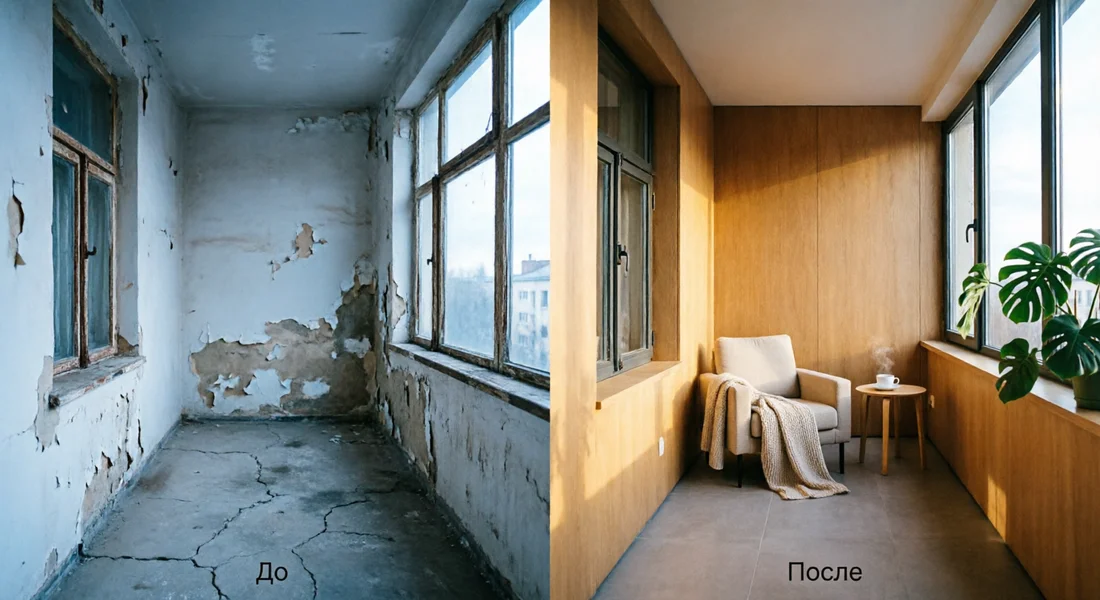 Ремонт балконов в Екатеринбурге
