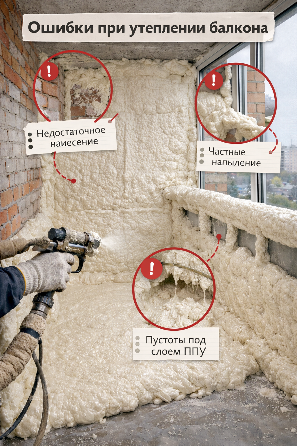 Ошибки при утеплении балкона, которые дорого стоят — Утепление балконов